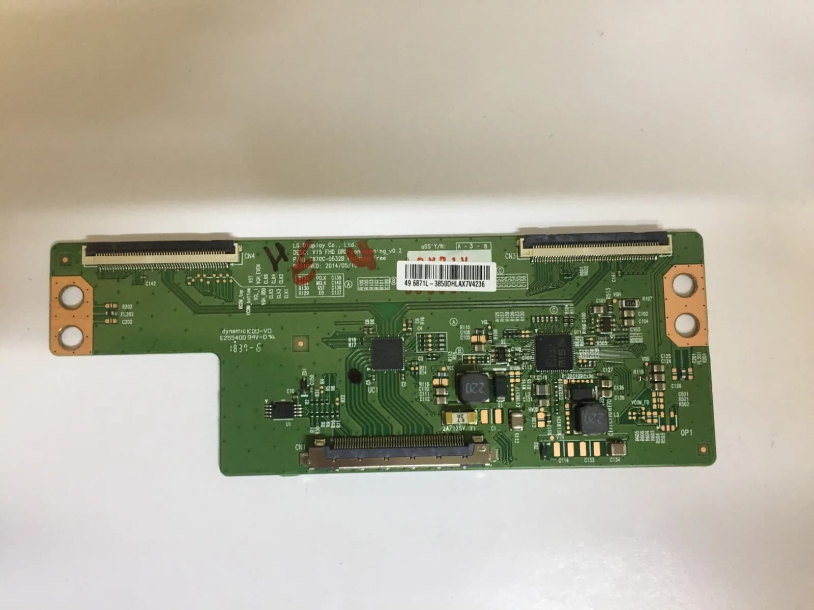 LG 49LK5900PLA TV POWER LVDS T-CON BOARD