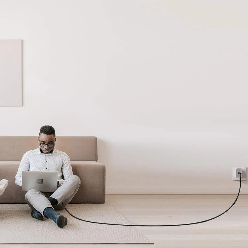 USB C TO USB C CHARGER CABLE 2M TYPE C FAST CHARGE 60W MACBOOK SAMSUNG ETC