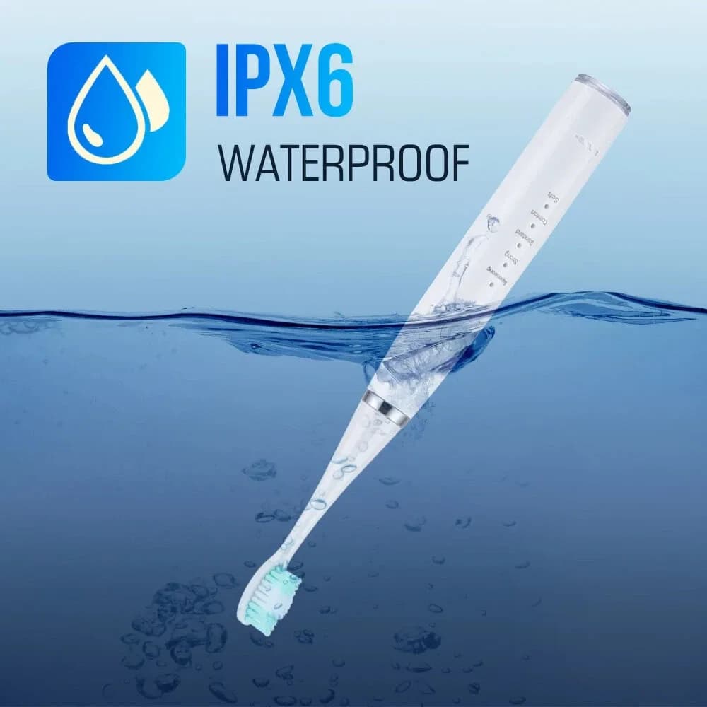 6 In1 Ultrasonic Electric Dental Scaler Tooth Stain Calculus Plaque Remover Tool