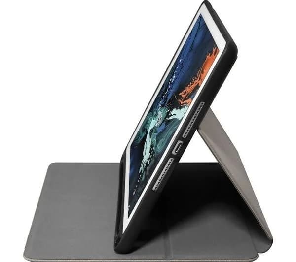 LAUT Prestige Folio Mini 2019 Gen 4 iPad Pro Case - Taupe Pencil Holder Auto On/