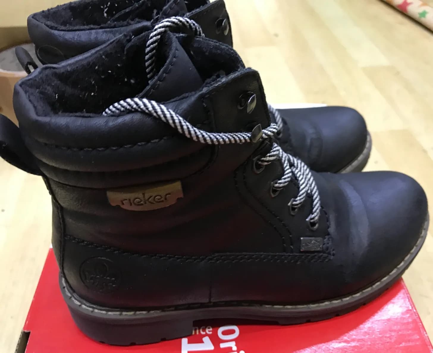 Women's Rieker Ankle boots Y9125-00 black uk size 3.5
