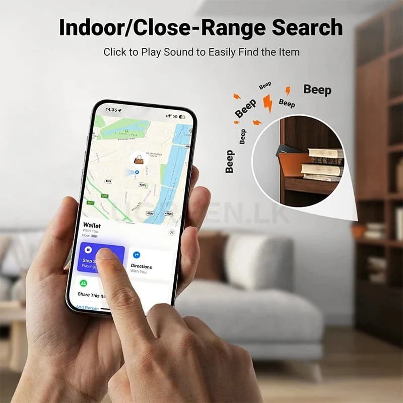 UGREEN Smart Bluetooth Finder / FineTrack Slim – Apple Find My – CM817