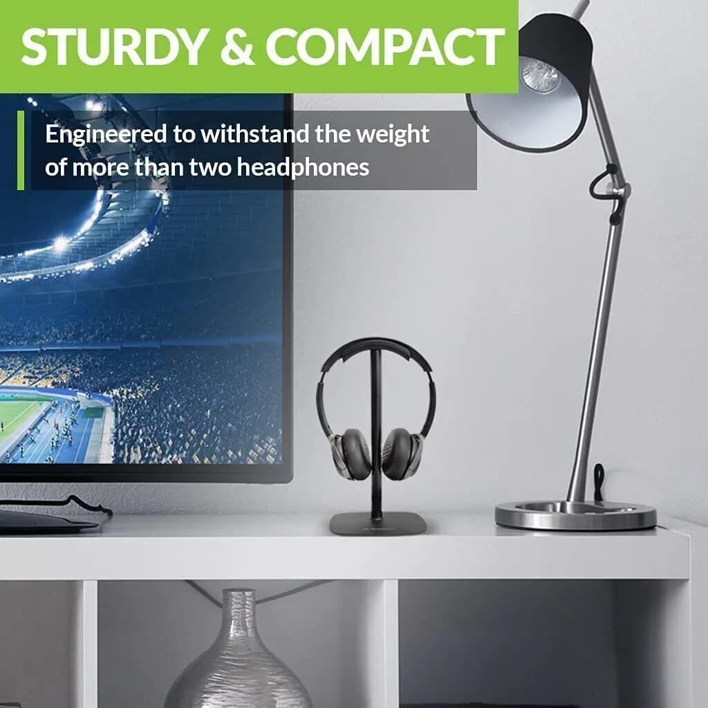 Avantree HS910 Dual Neckband Headphone & Earphone Stand Holder