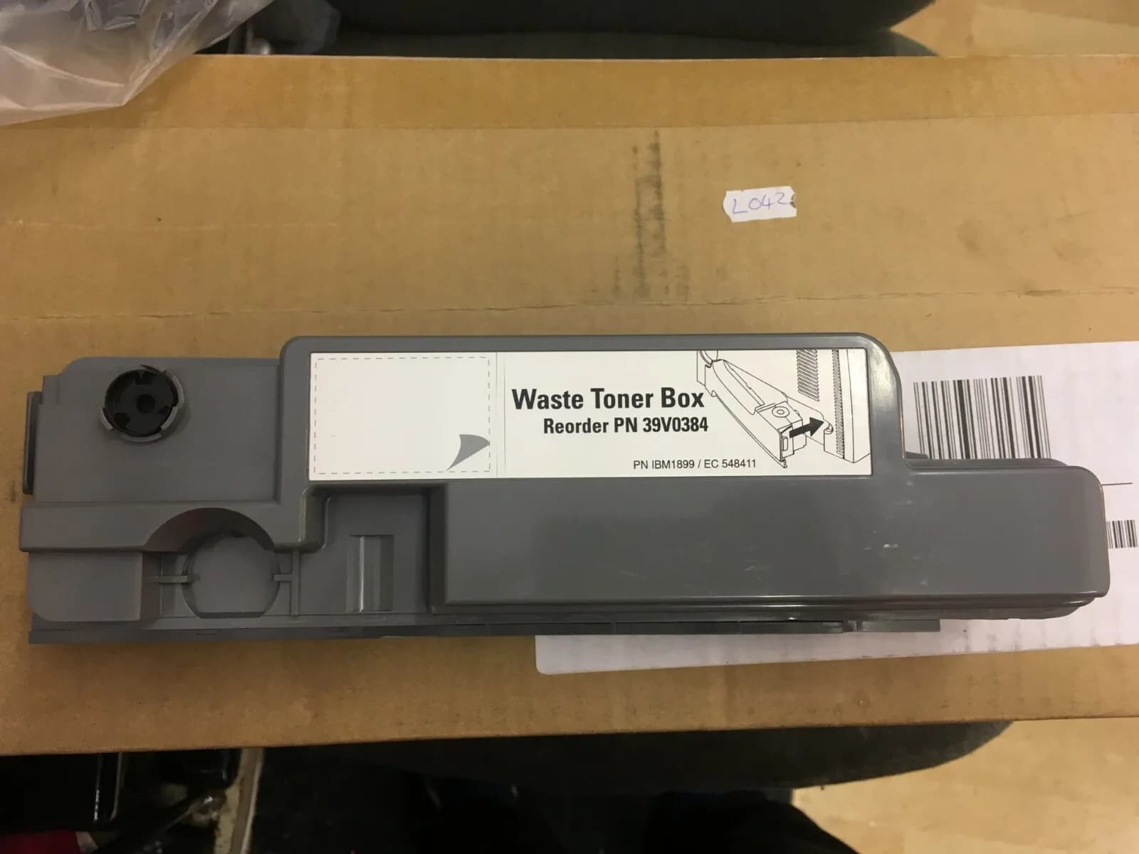 Original IBM 39v0384 OEM Toner Waste Bottle