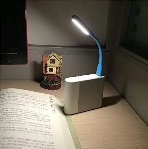 Flexible USB LED Light Lamp Portable Night Light Reading Lamp for Power Bank PC