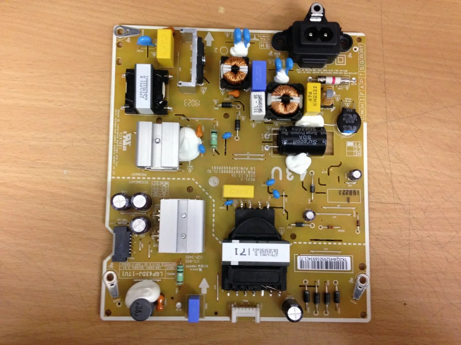LG 43UM7100PLB 43" TV POWER PSU BOARD
