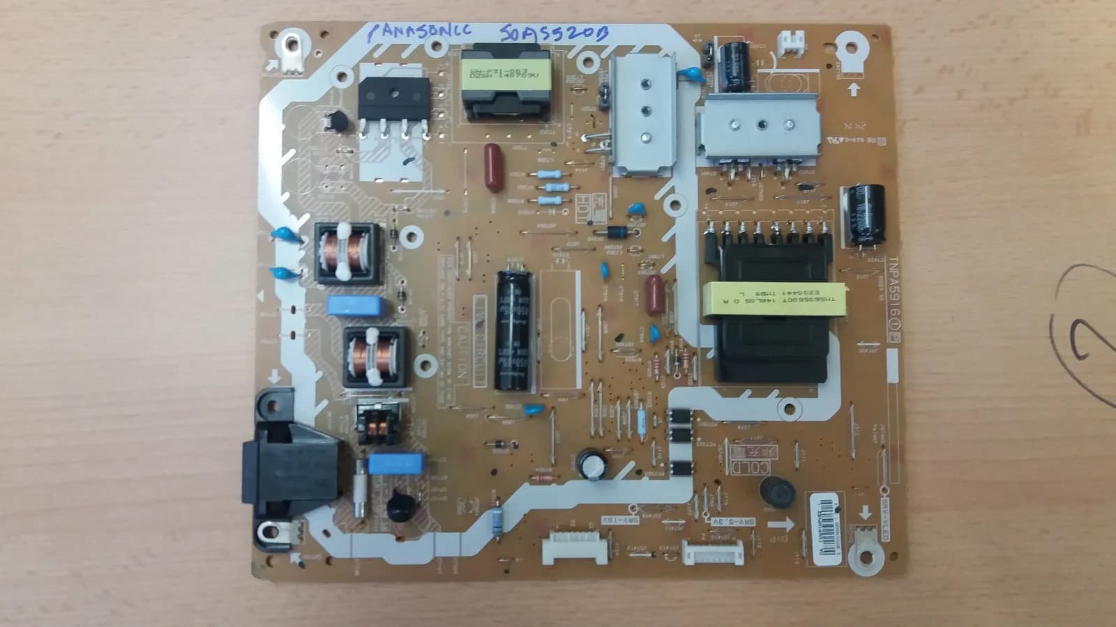 Panasonic TX-50AS520BTX-50AS520B TV POWER PSU BOARD