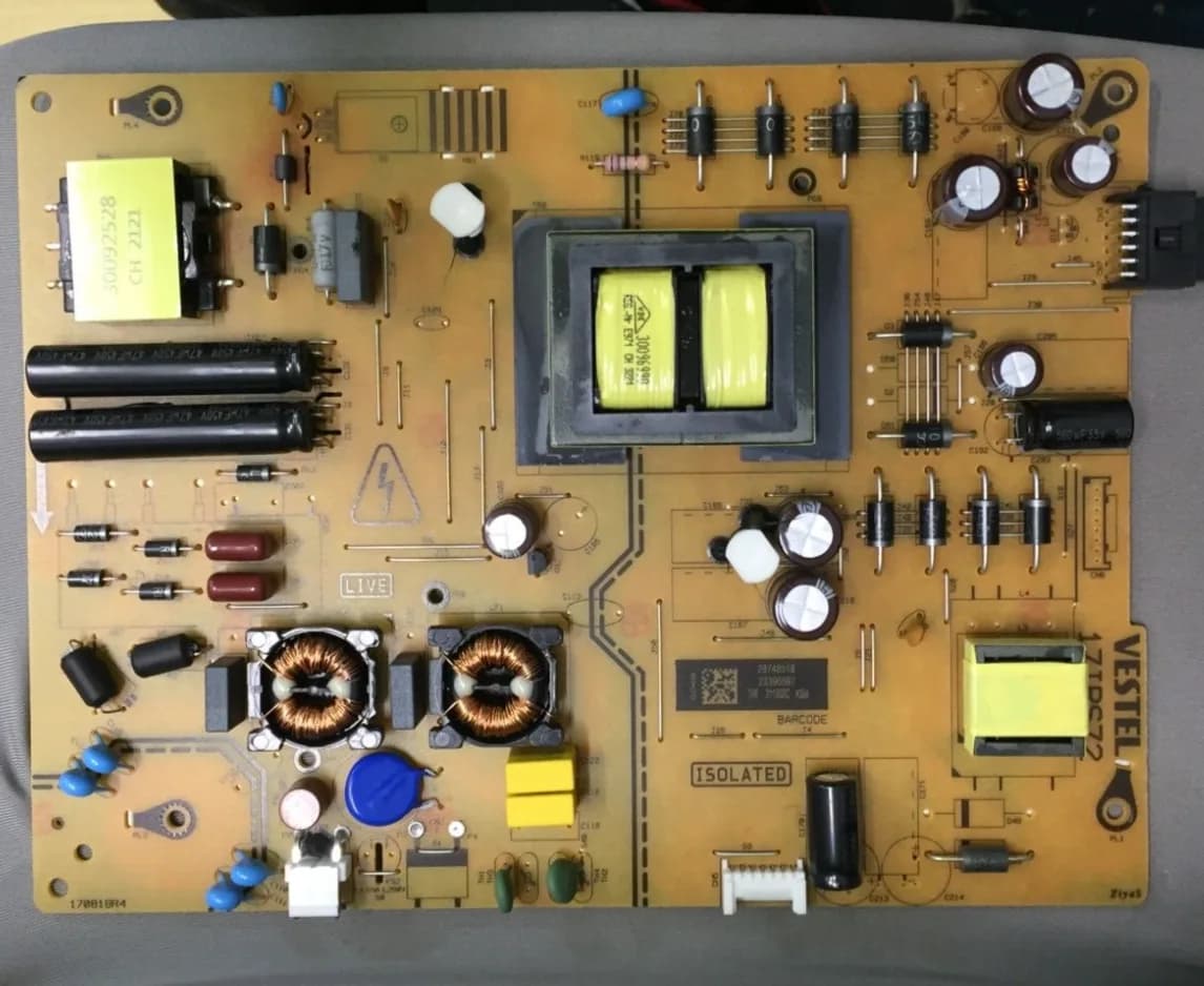 POWER BOARD FOR JVC LT-43CF810(A) 43" TV 17IPS72