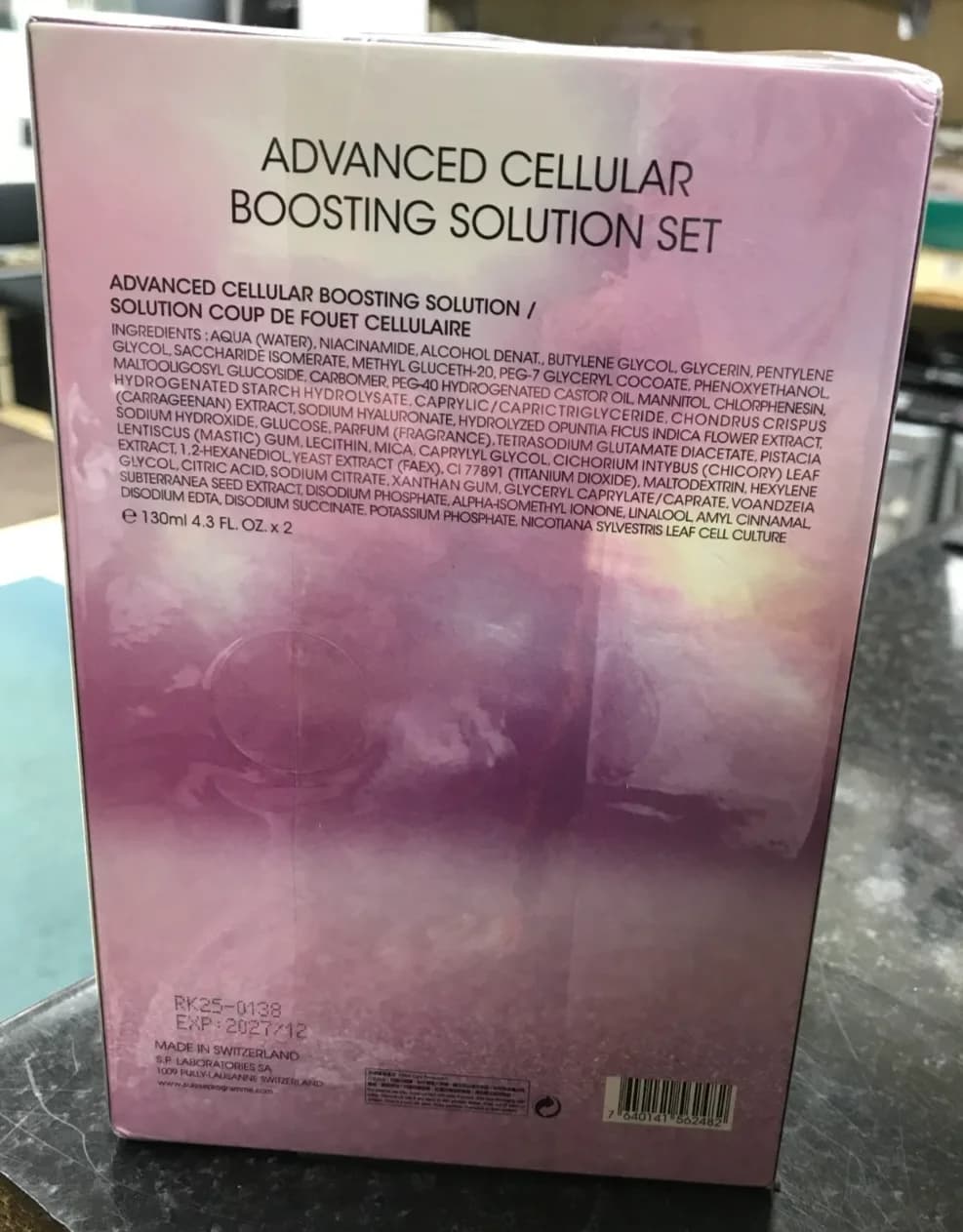 Suisse Programme Advanced Cellular Boosting Solution Set 130ml x 2