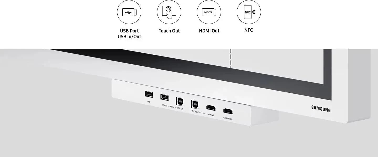 Samsung CY-TF65BRC Flip Connectivity Tray - HUB