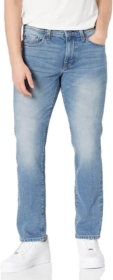Amazon Essentials Men's Slim-Fit Stretch Jeans lightwash 35W 29L