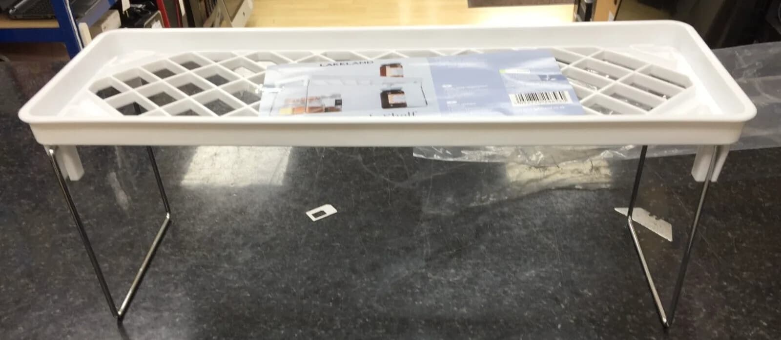 LAKELAND SLIMLINE HANDY SHELF KITCHEN JARS ETC