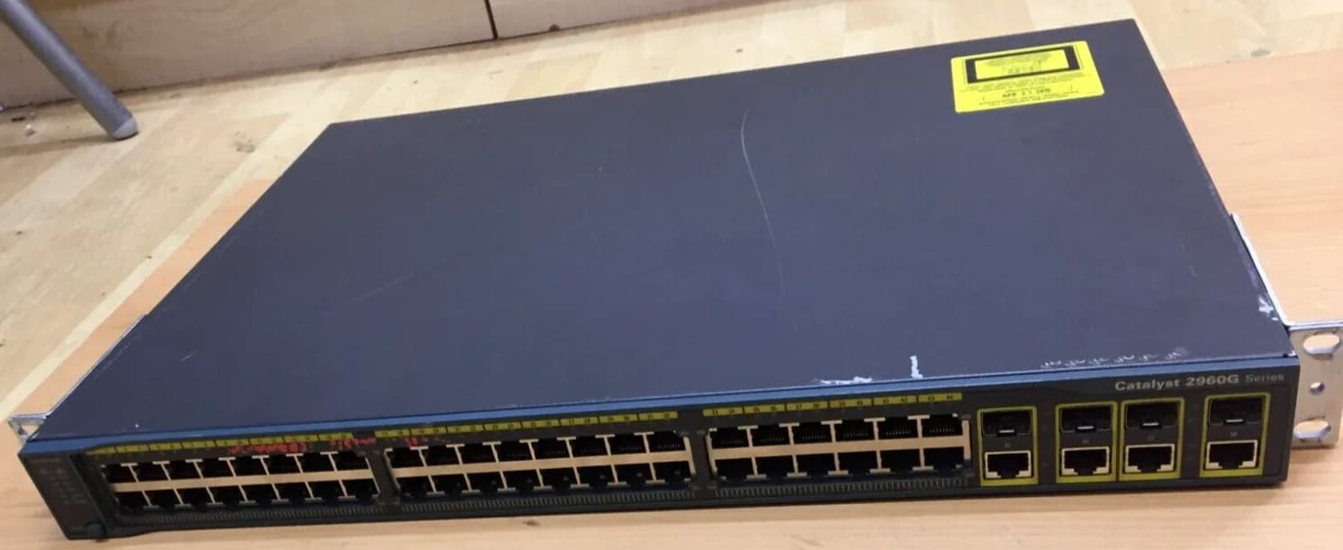 Cisco WS-C2960G-48TC Catalyst Managed Ethernet Switch