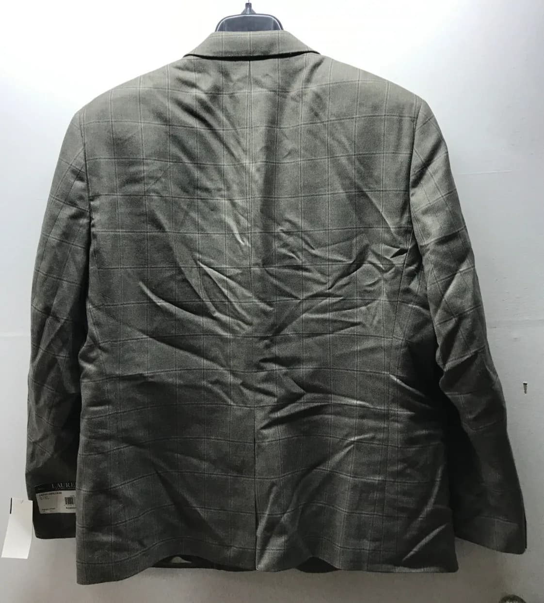 Brand New Original Ralph Lauren Mens Ultraflex Two Button Blazer Jacket, Grey 44