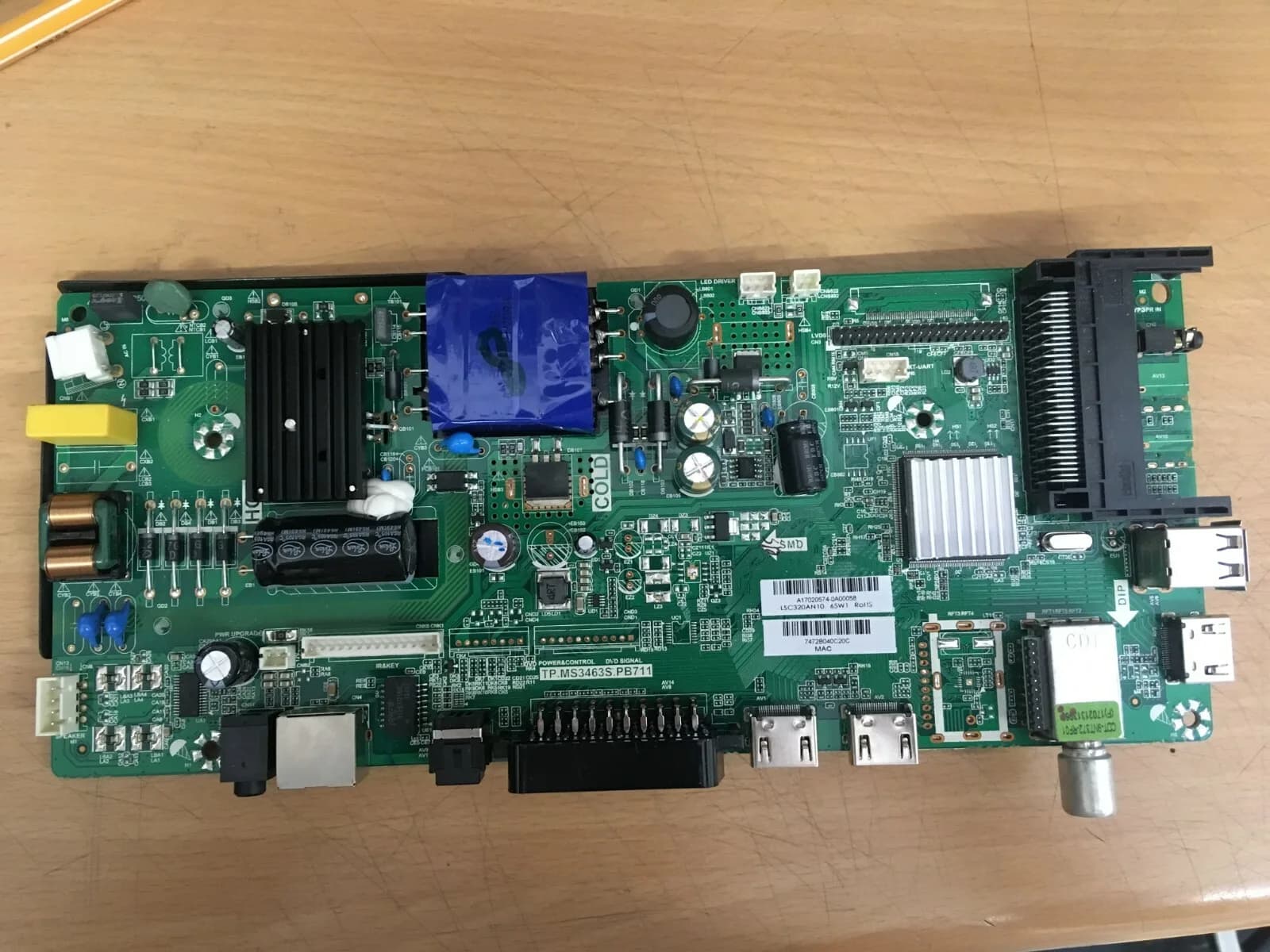 MAIN AV TV BOARD ETERNITY 32/133O-WB-3B2-EGU-UK 32/133O-WB-11B-EGP-UK 32"