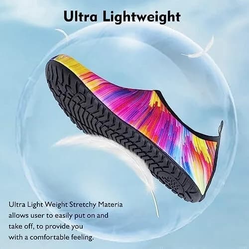 Womens Mens Water Shoes Barefoot Quick Dry Aqua Skin Socks for Beach Swim Pool