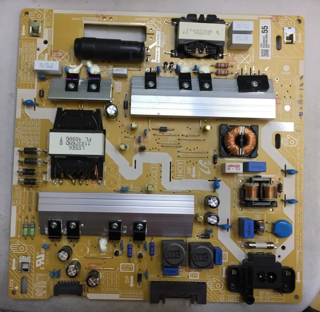 SAMSUNG TV UE49NU7300K POWER PSU SUPPLY BOARD