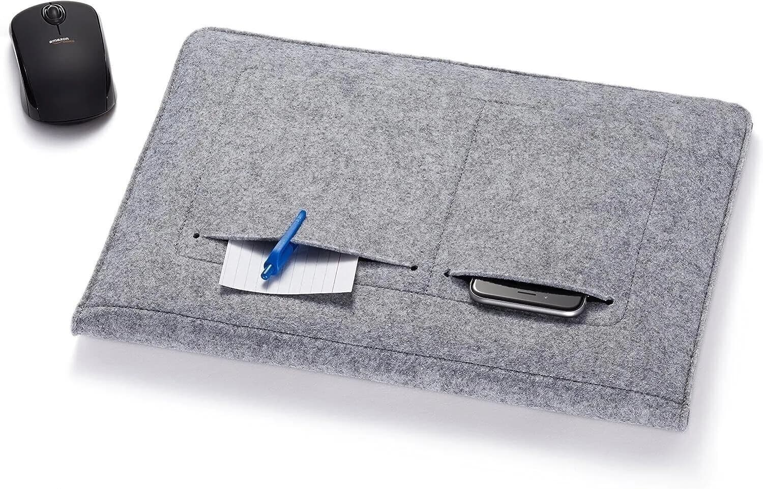 Laptop Sleeve Carry Case Cover Amazon Basics 13" Felt Laptop Sleeve - grey