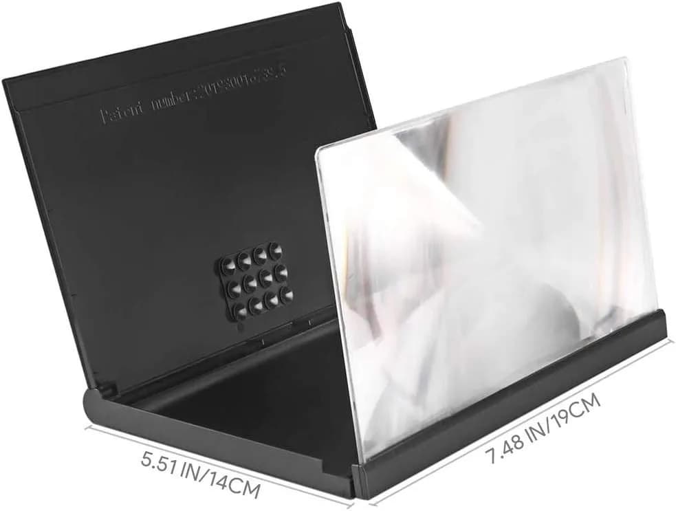 Phone Screen Magnifier, 10 Inch Foldable Mobile Phone Screen Amplifier, For Movi