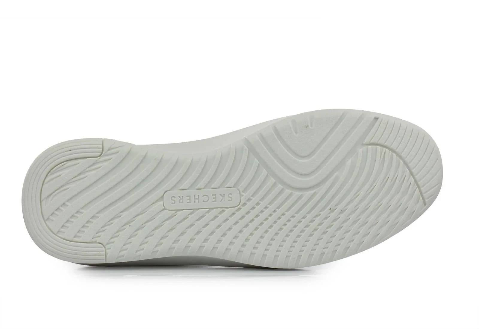 Skechers Court Break Suit Sneaker Mens UK 9 EU 43 White Memory Foam Trainers