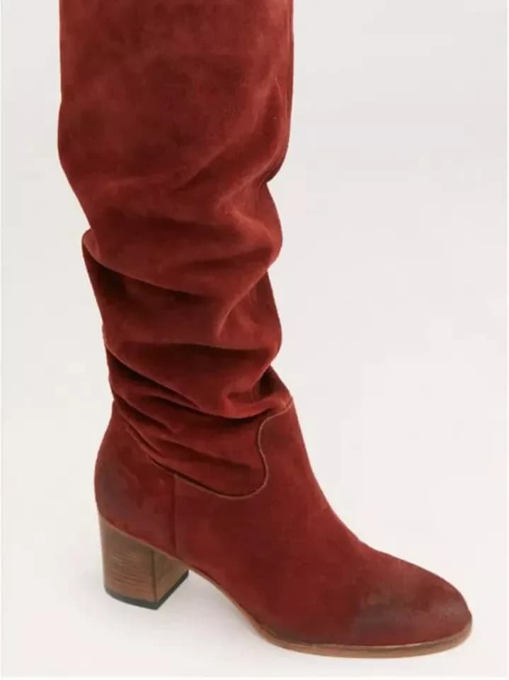 Free People Women's Cleo Slouch Boots Size 36 MSRP: $228 Suede