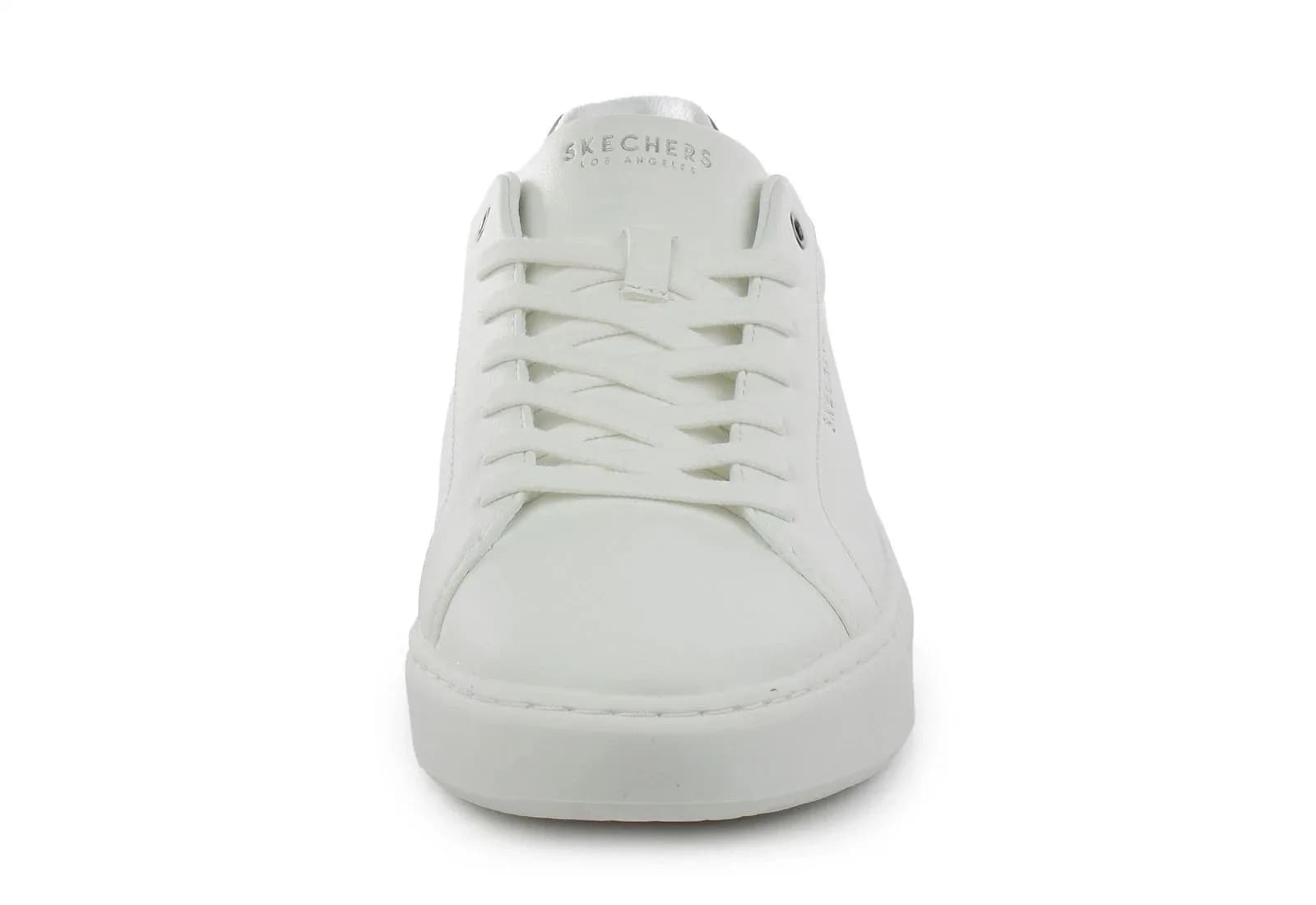 Skechers Court Break Suit Sneaker Mens UK 9 EU 43 White Memory Foam Trainers