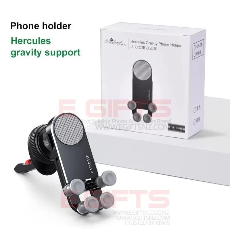 Oatsbasf Folding Screen Car Phone Holder Air Vent Phone Tablet