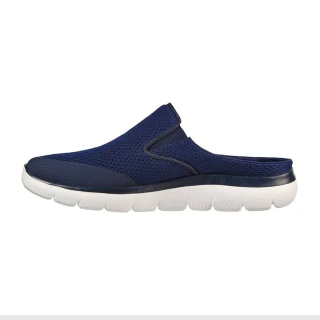 Skechers Summits Vindicator Mens Mule Trainers Memory Foam Navy 232296 UK 7.5