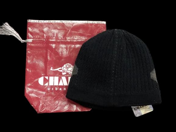 CHARRO Men's Winter Beanie Hat 18945 Dark Navy Marine One Size With Free Bag