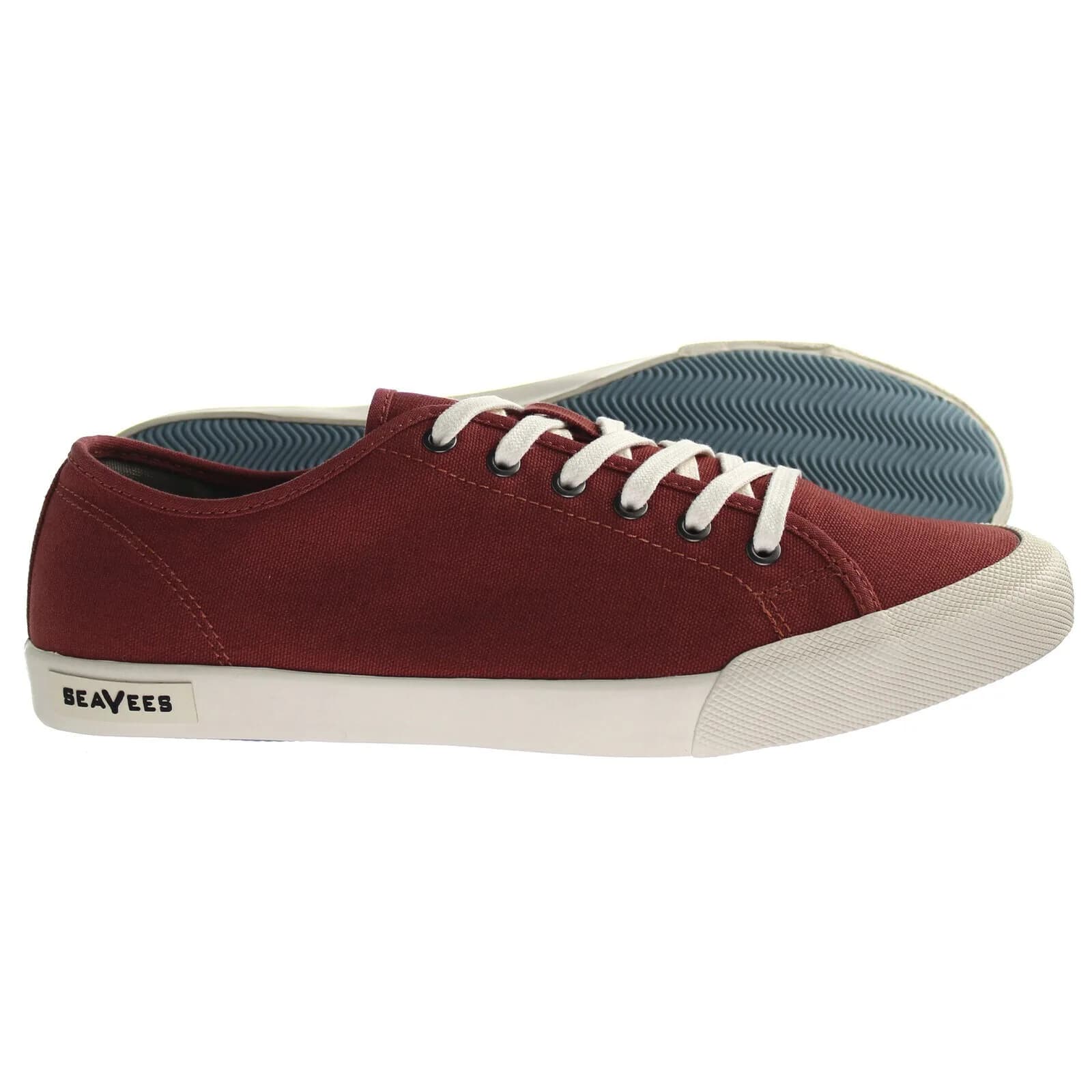Women's Seavees Women's Monterey Classic Sneaker Red/Maroon Uk size 4