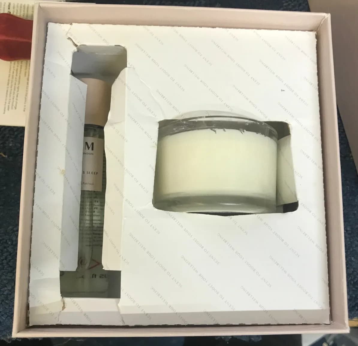 Neom Wellbeing London Perfect Night’s Sleep Scented Candle & Sleep Mist Set