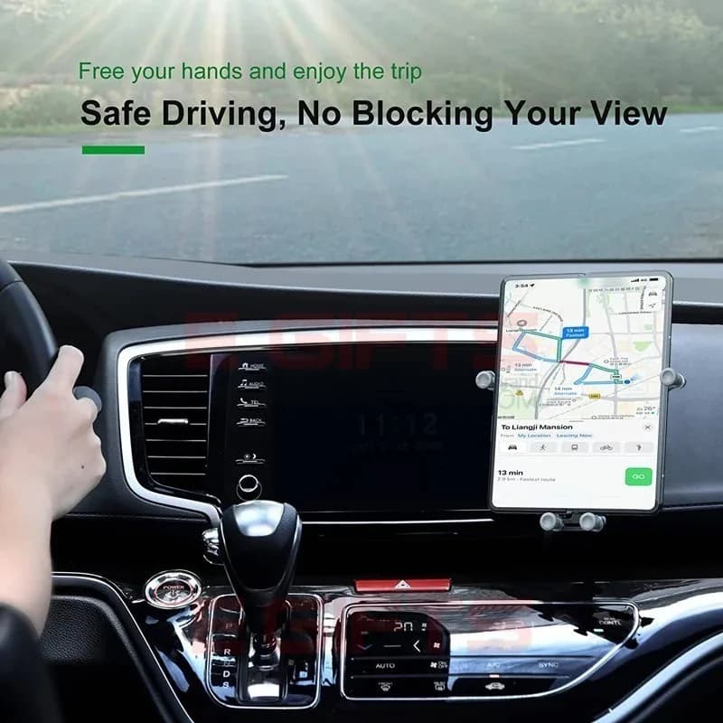 Oatsbasf Folding Screen Car Phone Holder Air Vent Phone Tablet