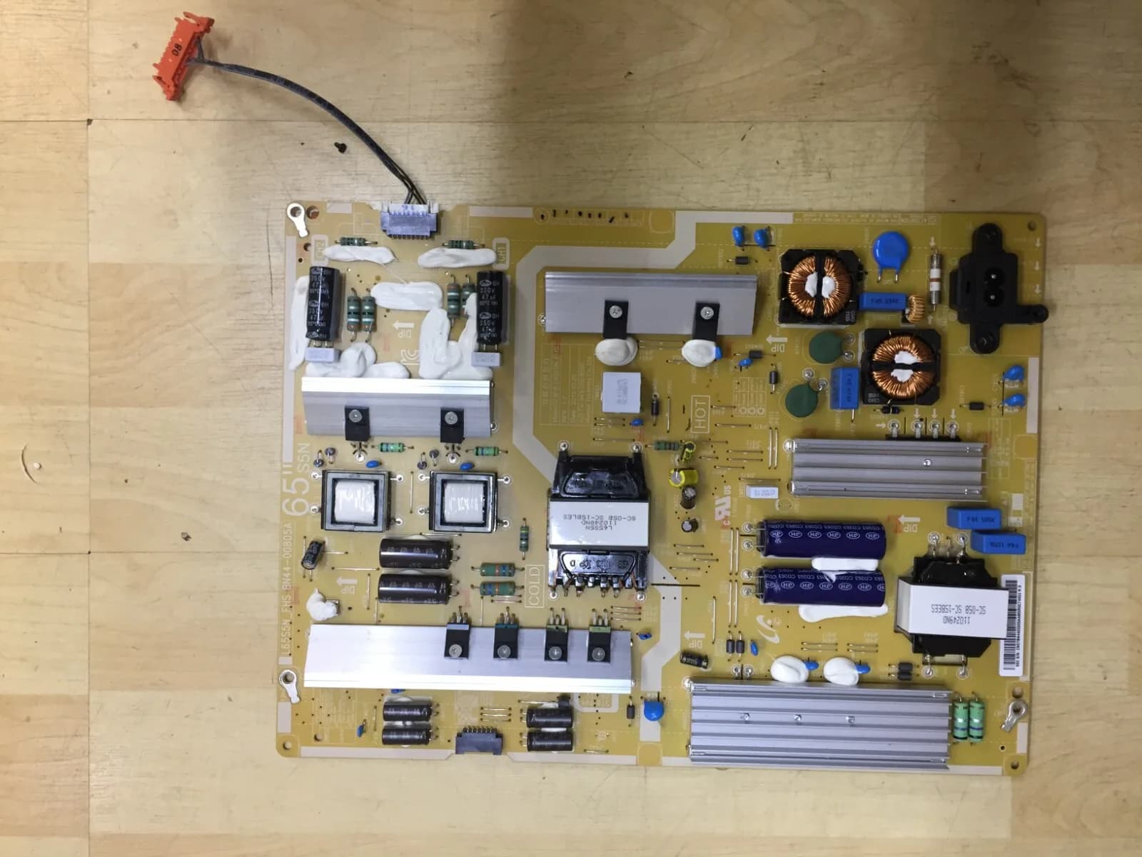 POWER BOARD FOR SAMSUNG UE65JU6000K TV