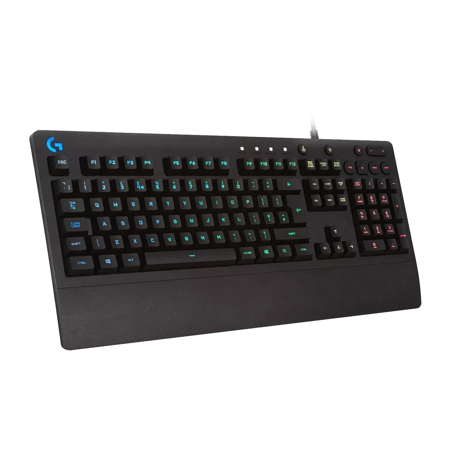 Logitech G213 Prodigy Gaming Keyboard with RGB Tactile Mech-Dome Keyswitches