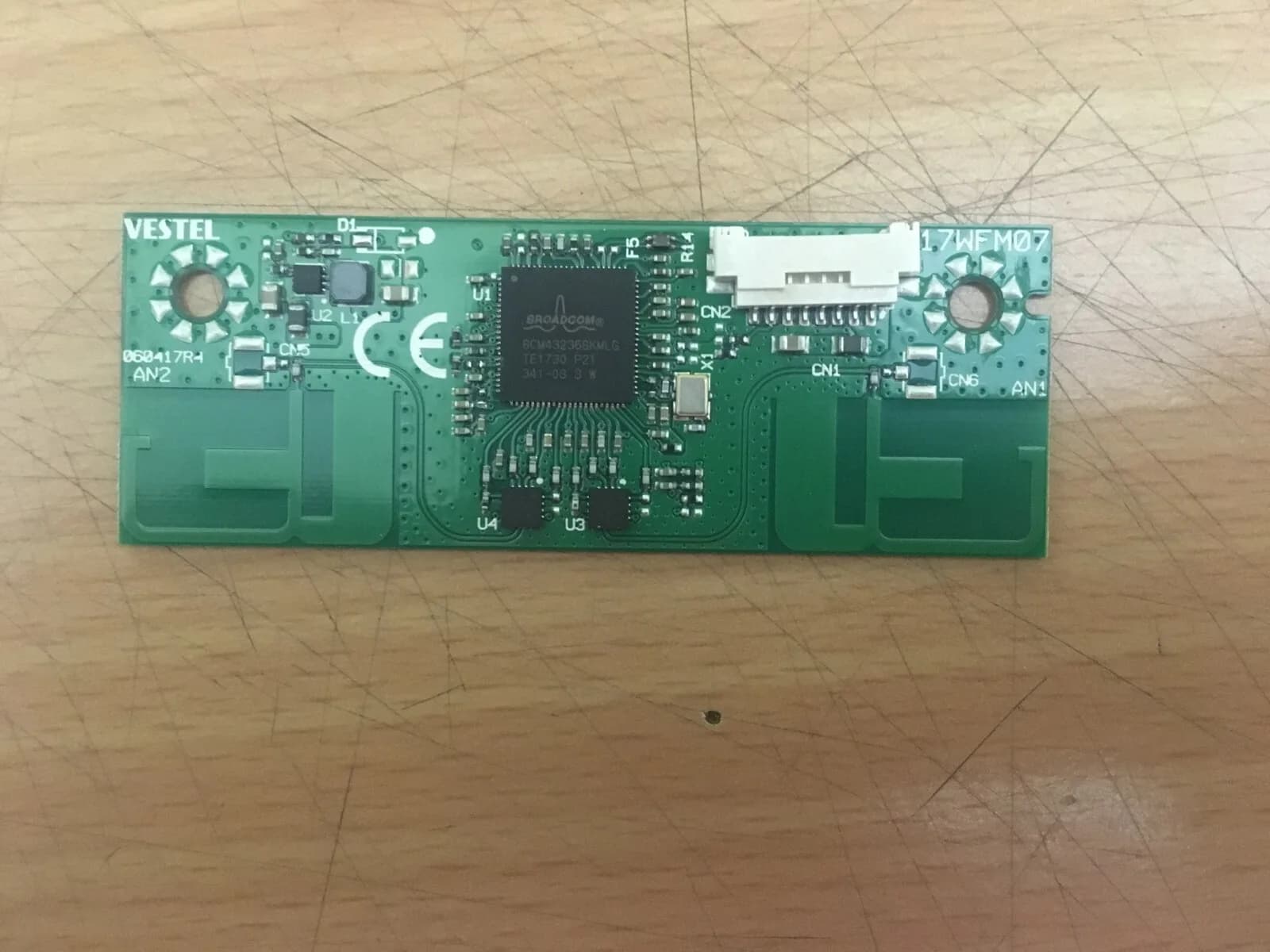 WIFI MODULE CARD BOARD FOR TOSHIBA 49U5766DB & 49U6763DB 49" LED TV 17MB120