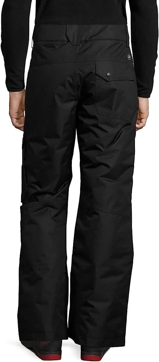 Ultrasport Men's Advanced Cargo Ski Pants Black