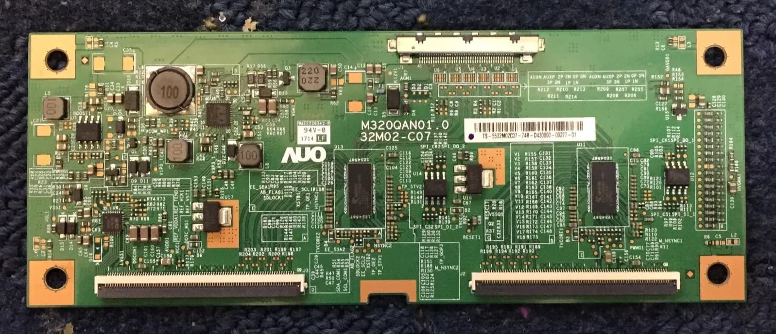Acer Predator XB321HK Gaming Monitor t-con lvds board