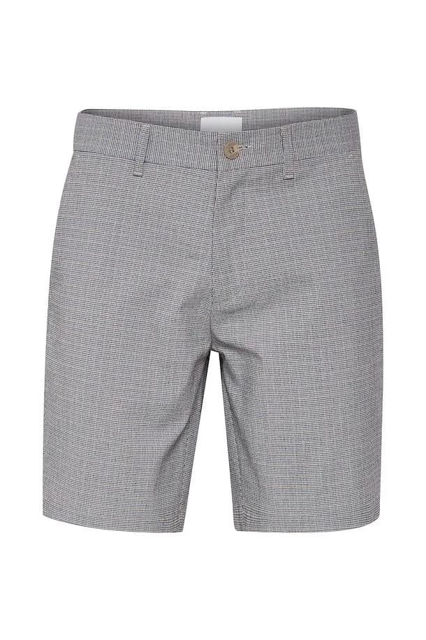 MENS CASUAL FRIDAY SHORTS CASUAL LIGHT GREY 30" MEDIUM CHECK PLAID