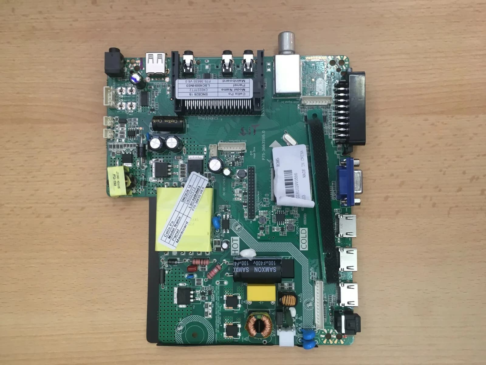 Cello C40227FT2 40" MAIN/POWER BOARD