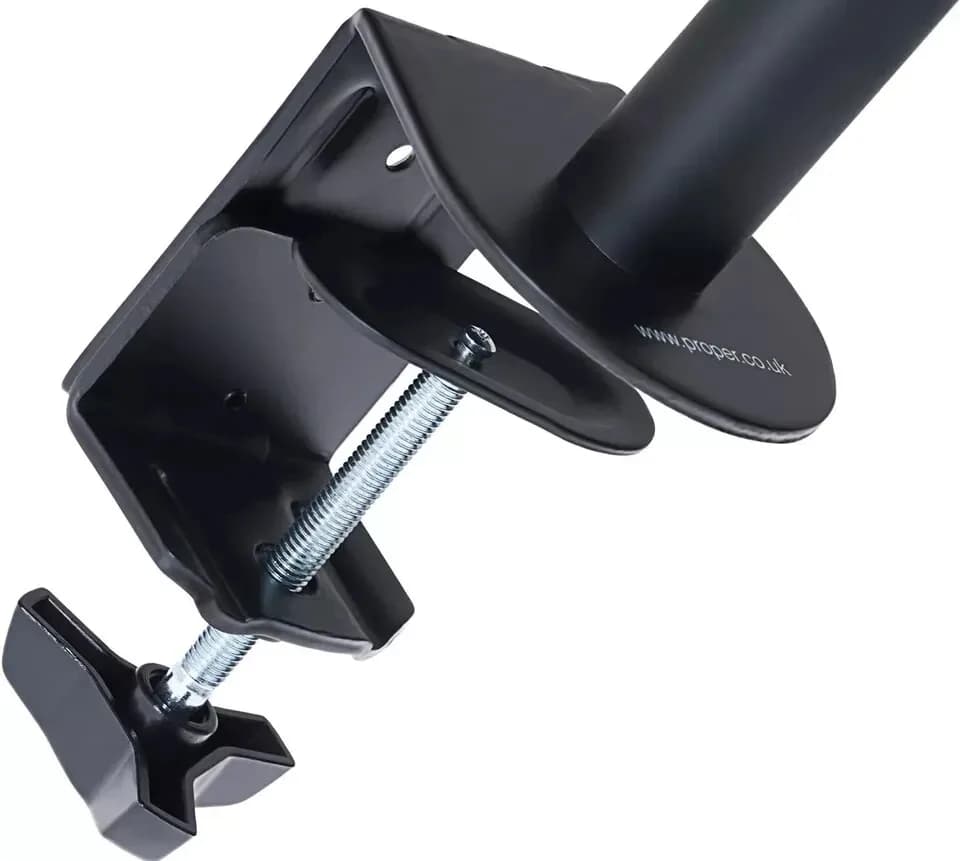 ProperAV P-DMBT13B-1 Desk PC Monitor Mount 19"-32" PC Full Motion Clamp Stand