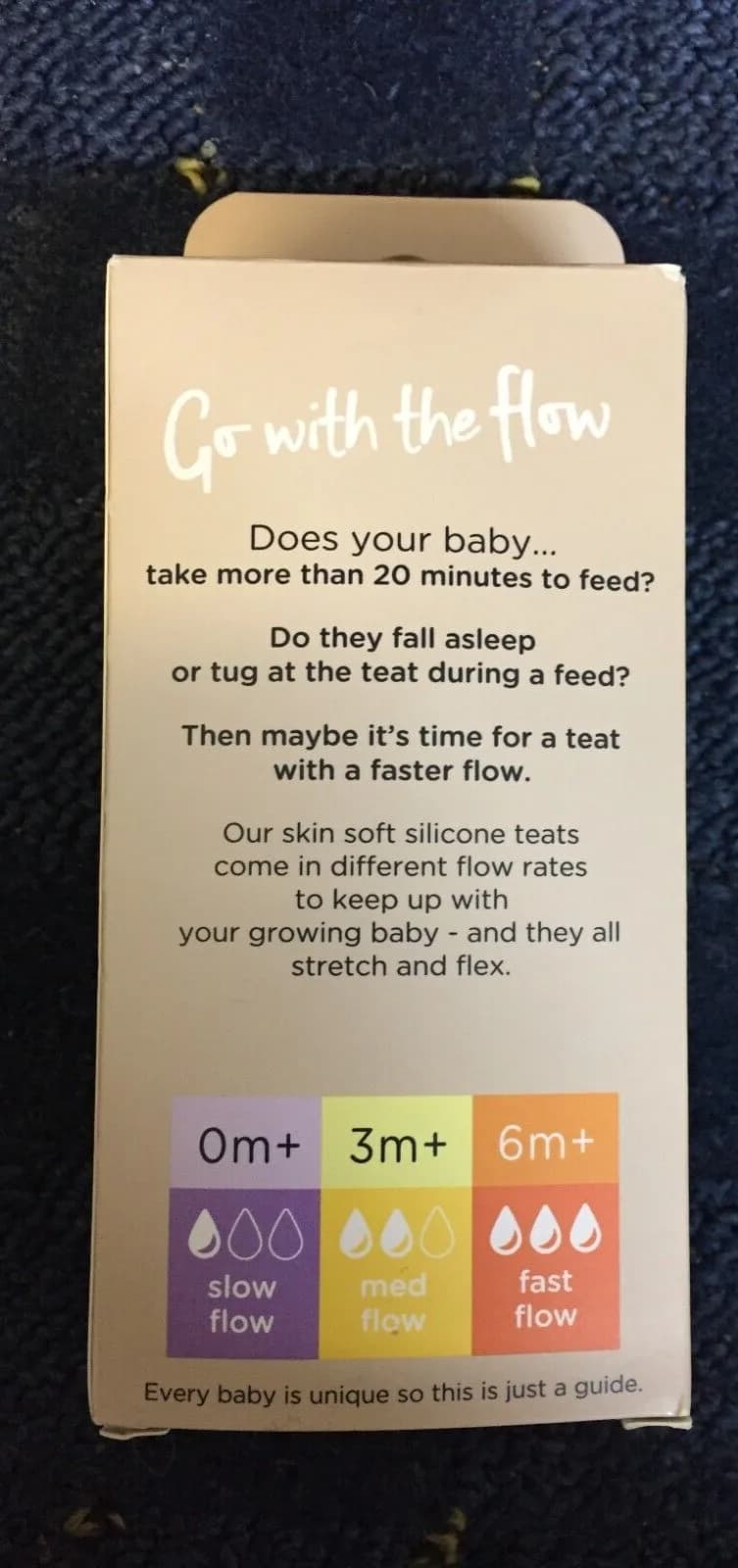 Tommee Tippee 3m+ Closer to Nature Baby Bottle Teats Bpa Free
