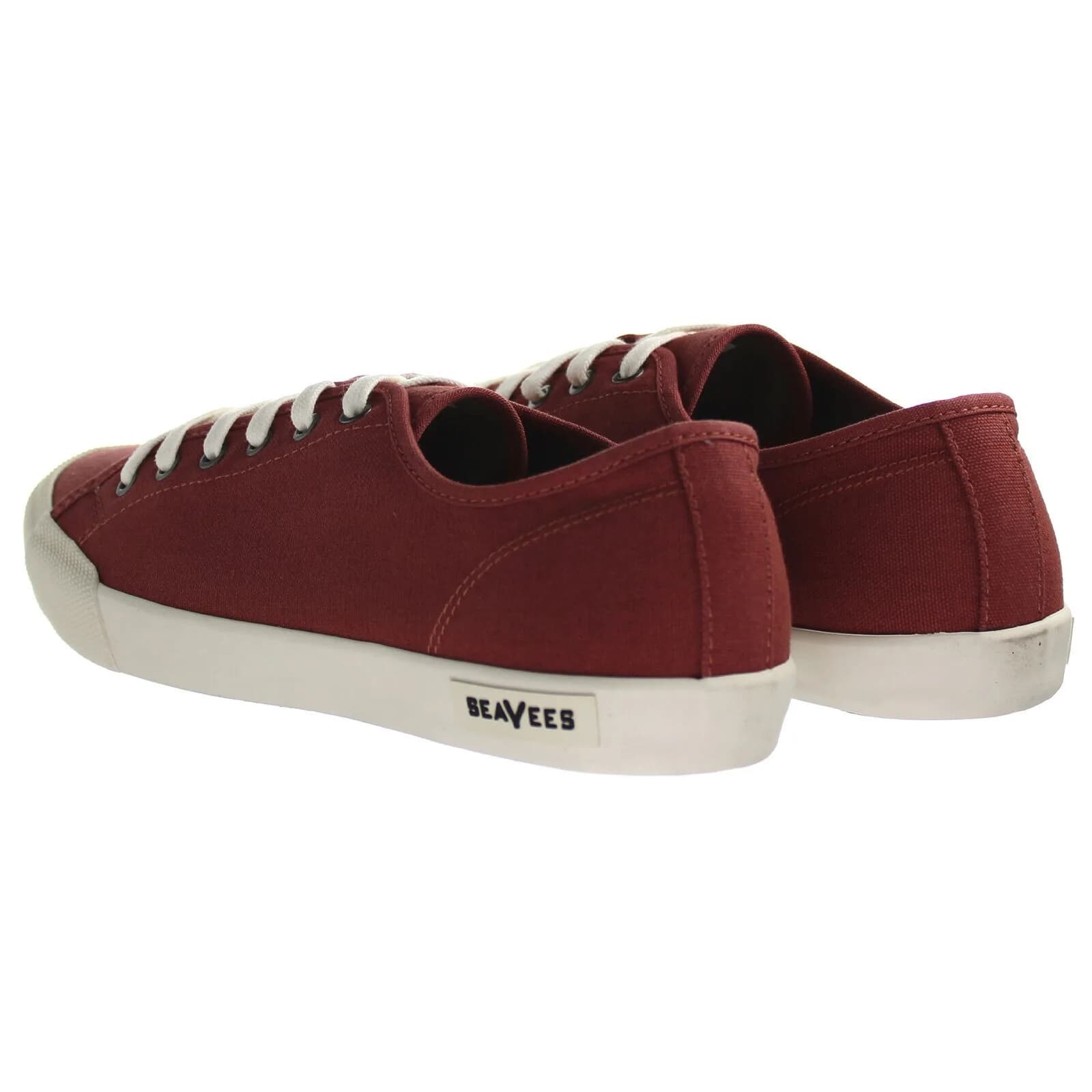 Women's Seavees Women's Monterey Classic Sneaker Red/Maroon Uk size 4