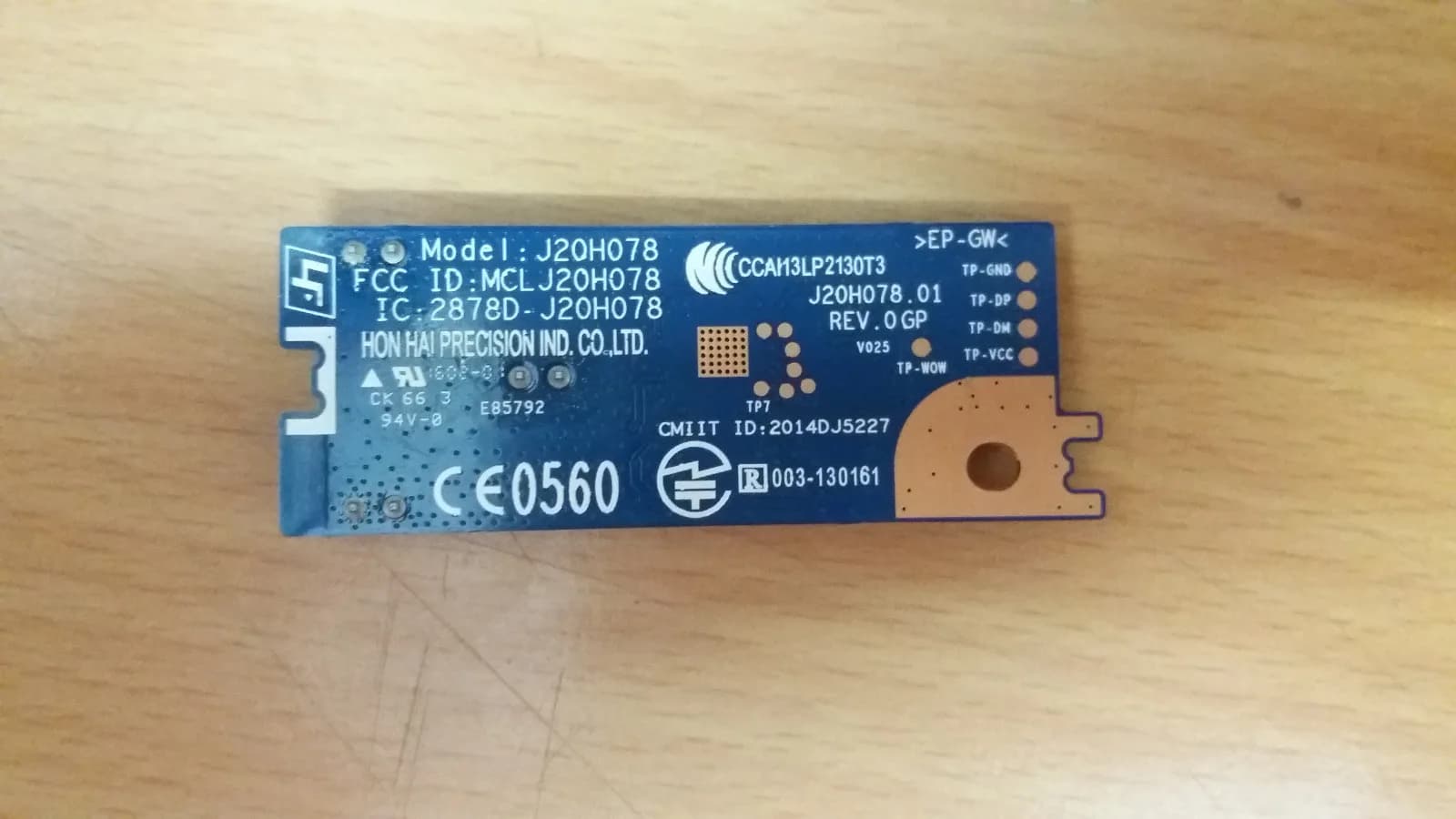 WIFI CARD WIRELESS BOARD FOR SONY KDL-43WD752 J20H078