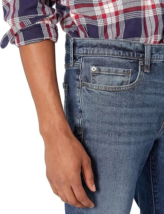 Amazon Essentials Men's Slim-Fit Jeans Medium Wash 36W 28L