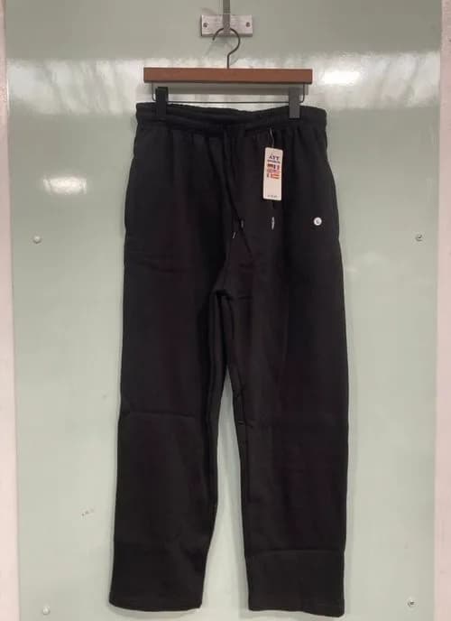 Men’s Black Joggers – Multi-Pocket – Cotton Blend – Comfortable & Stylish L