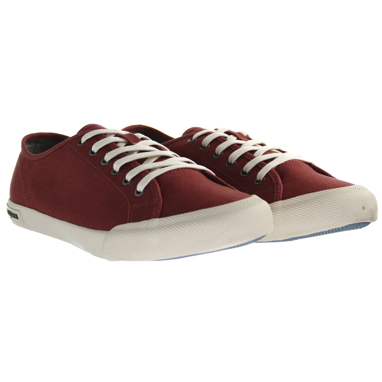 Women's Seavees Women's Monterey Classic Sneaker Red/Maroon Uk size 4