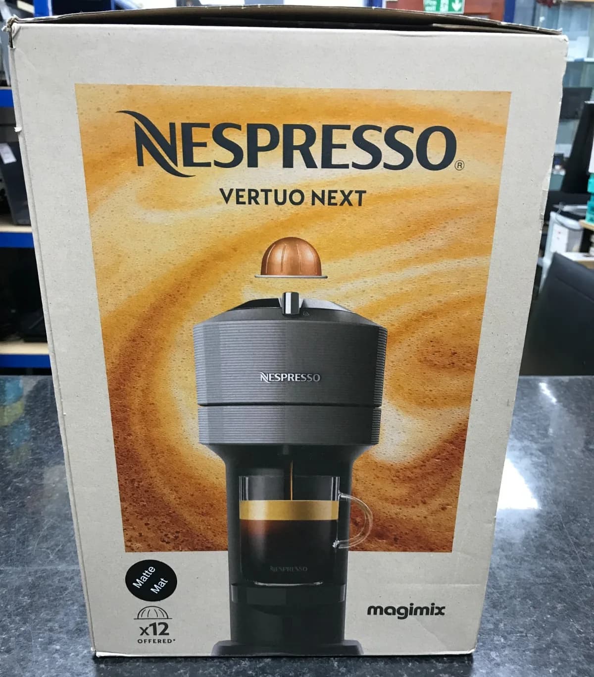 Nespresso Vertuo Next 11709 Coffee Machine By Magimix Black