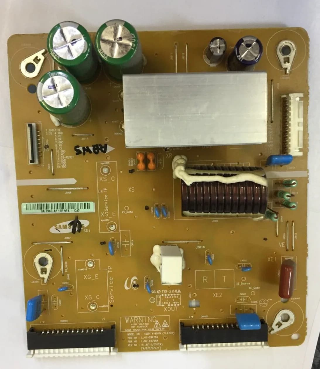 SAMSUNG TV PS43D450A2WXXU INVERTER BOARD