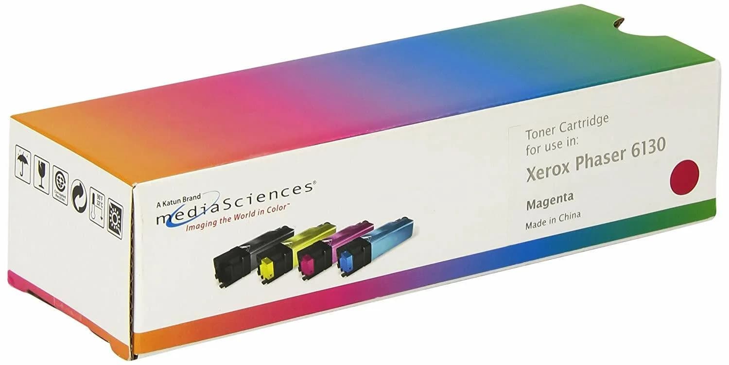 Media Sciences Non-OEM Toner Cartridge alt for Xerox Phaser 6130 Magenta