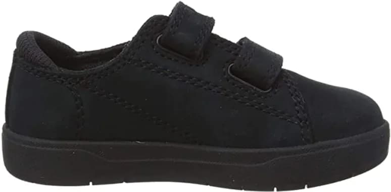 Timberland Kids’ Davis Square Leather Oxford (Toddler) Low Trainer/Shoes Black